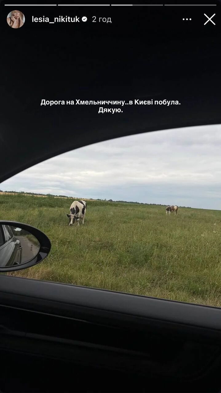 Никитюк вывезла сына к родителям после тревог в столице