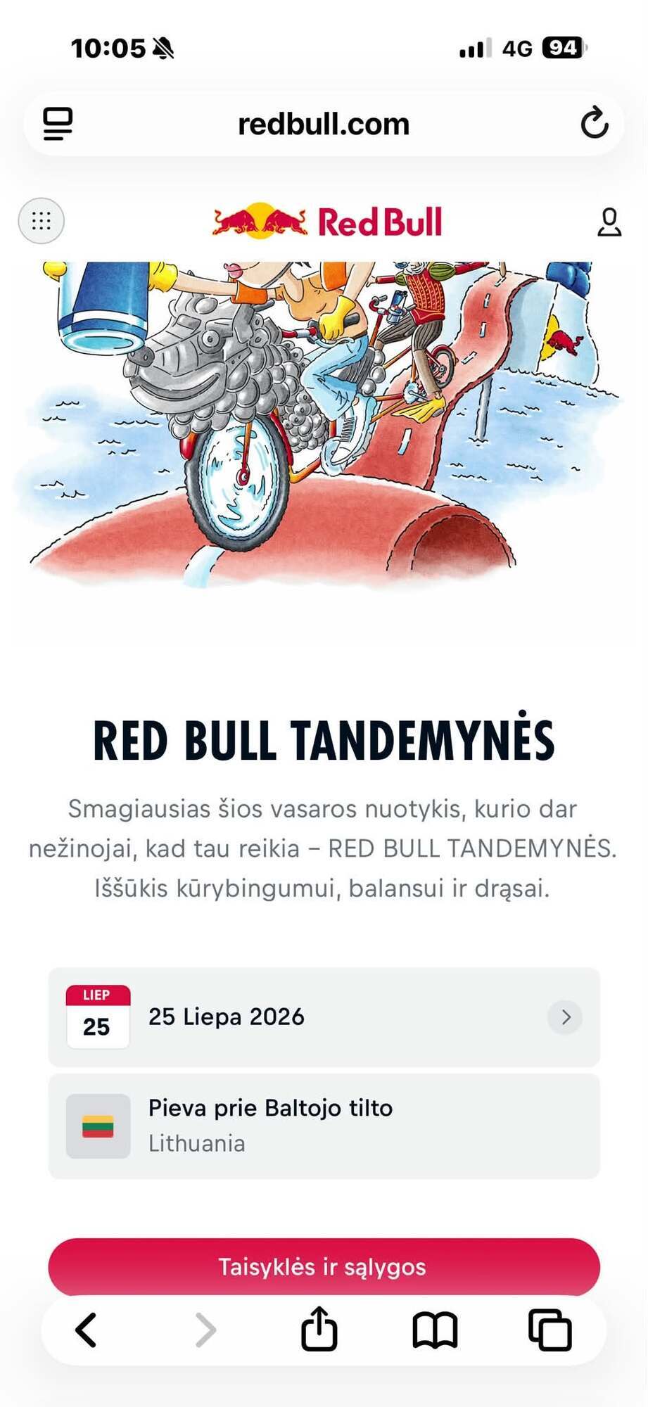 Red Bull, росія і Вільнюс: що не так із активністю бренду після заяв про паузу в рф