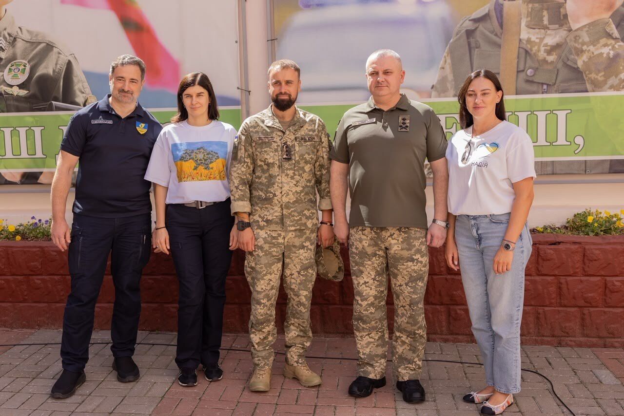 В Киеве презентовали марку, посвященную пограничникам подразделения ''СТРИКС''