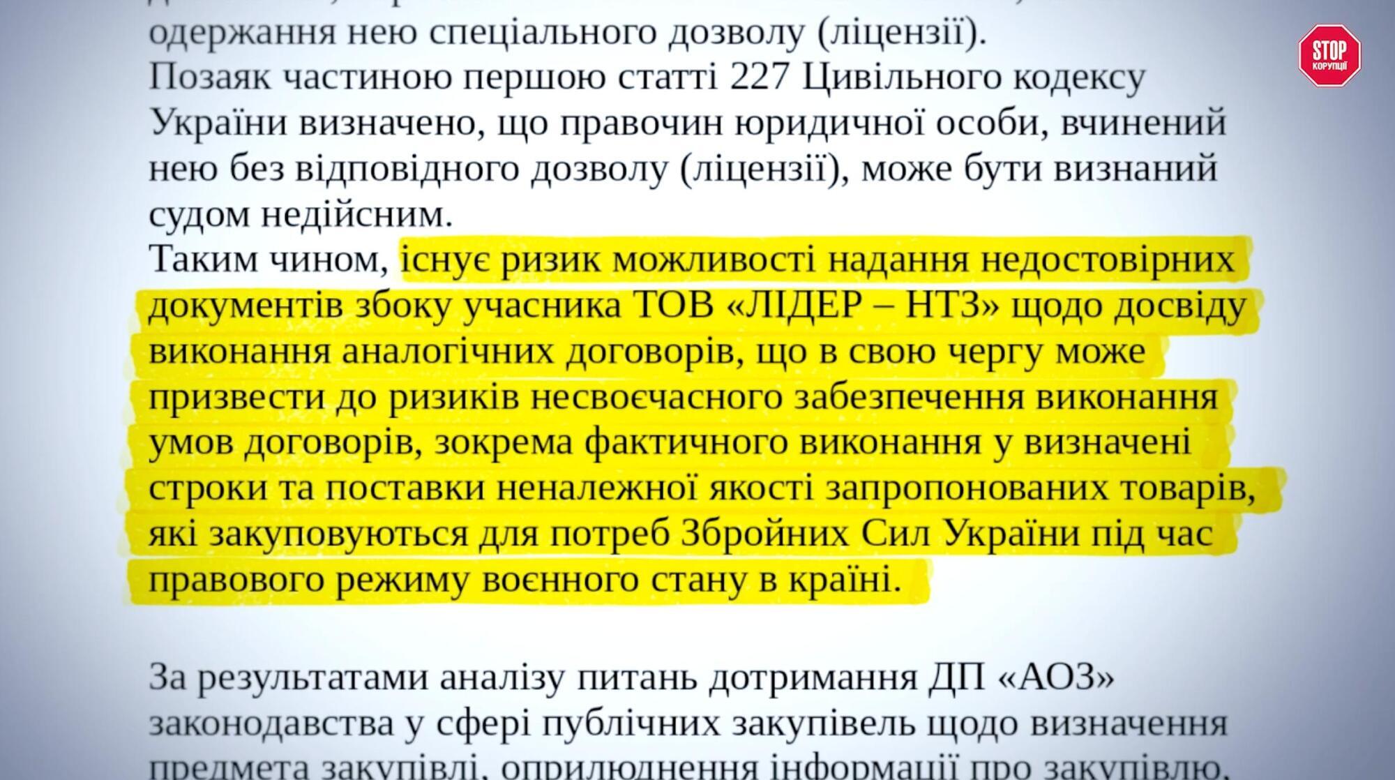 ''Лидер-НТЗ'': как фирма без опыта и производства получила оборонные контракты почти на 500 миллионов