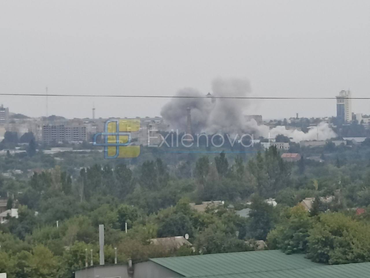 Массированная атака на оккупированный Донецк: в городе зафиксировали по меньшей мере 13 ''прилетов''