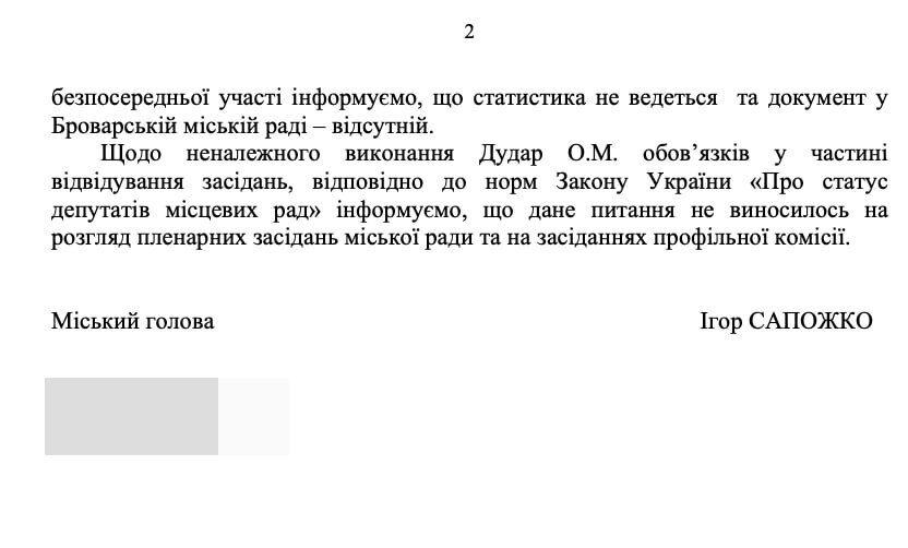 Регулярно ''прогулювала'' роботу: депутатка Дудар пропустила майже 39% засідань міськради