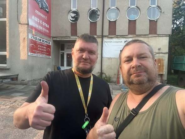 Владимир Рыбалкин и Виктор Палас