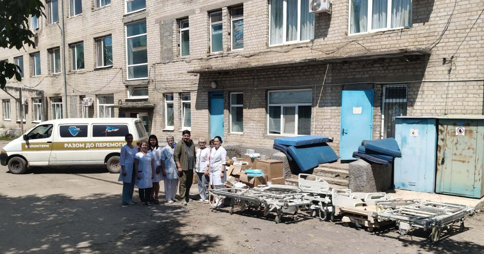 БФ ''Благородное дело'' с международными партнерами передали гуманитарную помощь в медучреждения Одесщины
