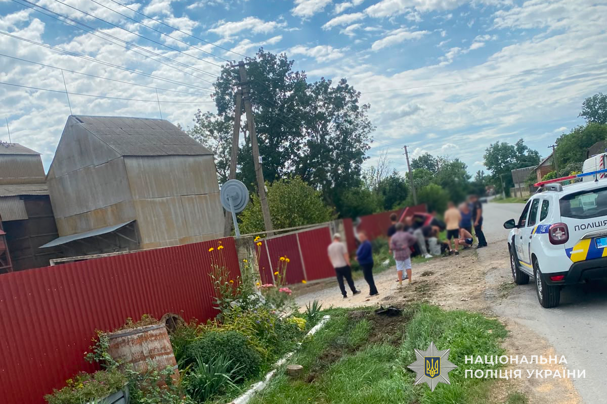 На Тернопільщині водій із 3,48 проміле влаштував ДТП під час втечі від поліції: травмовано пасажира