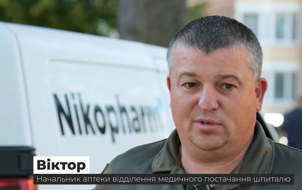 Поддержка военных и медиков: ''Фармасел'' передал очередную гуманитарную помощь Житомирскому госпиталю
