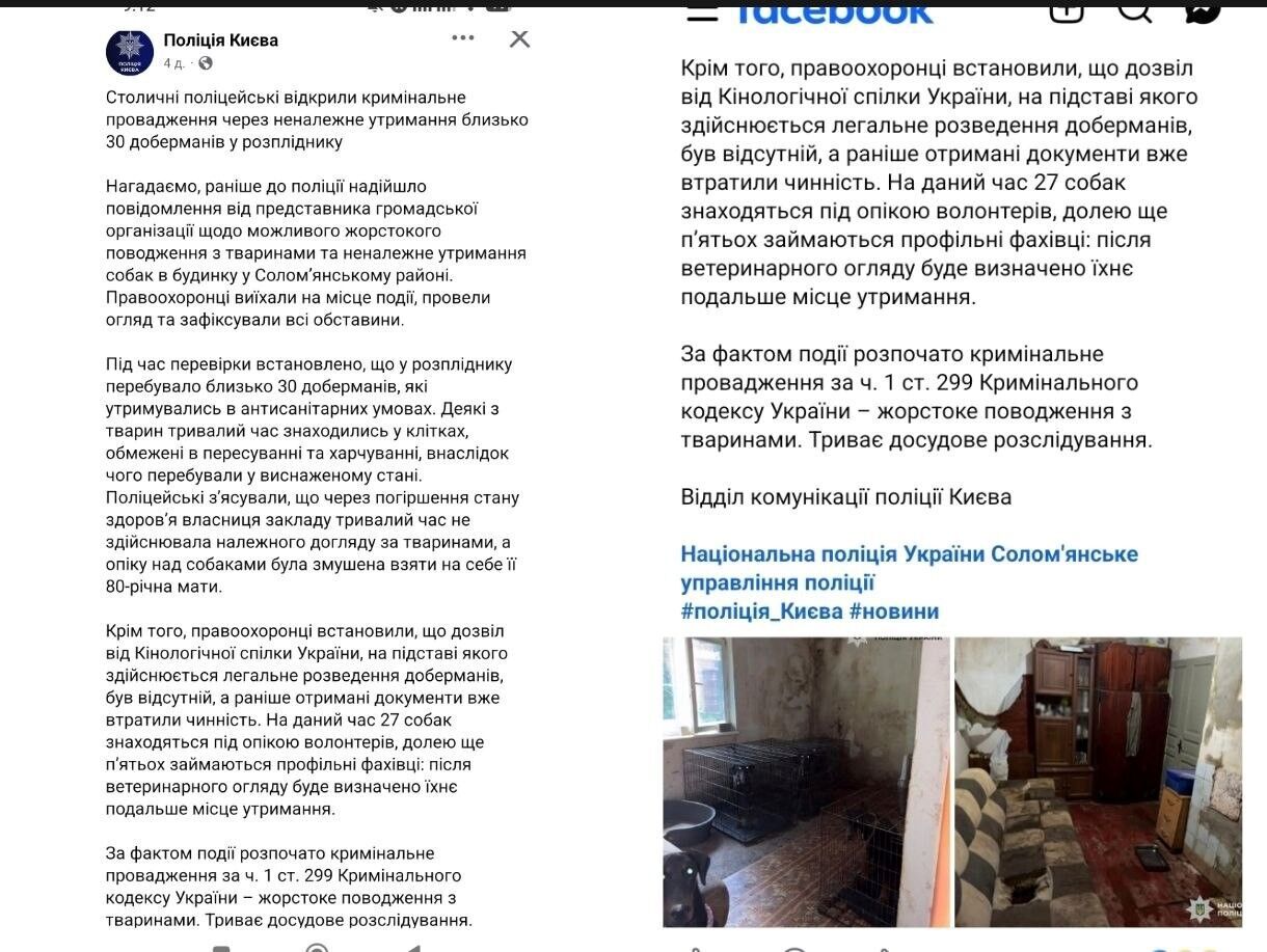 сообщения от полиции