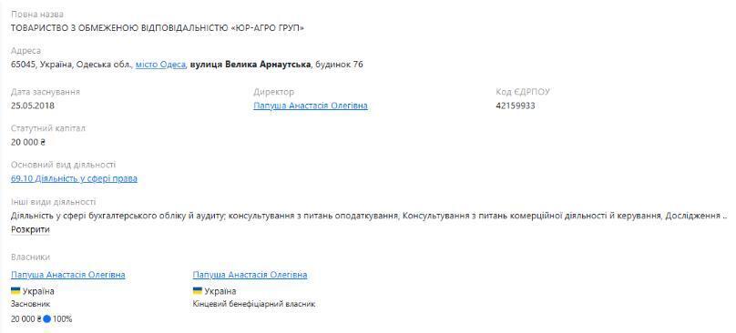 Профиль ООО ''ЮР-АГРО ГРУПП'' на Опендатабот