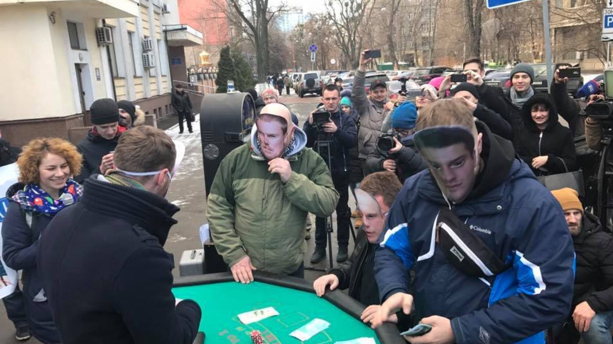 У столиці мітингували проти підпільного грального бізнесу