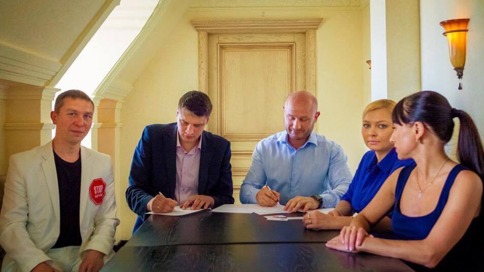 Активісти підписали меморандум про співпрацю з ГО 'Народна Україна'
