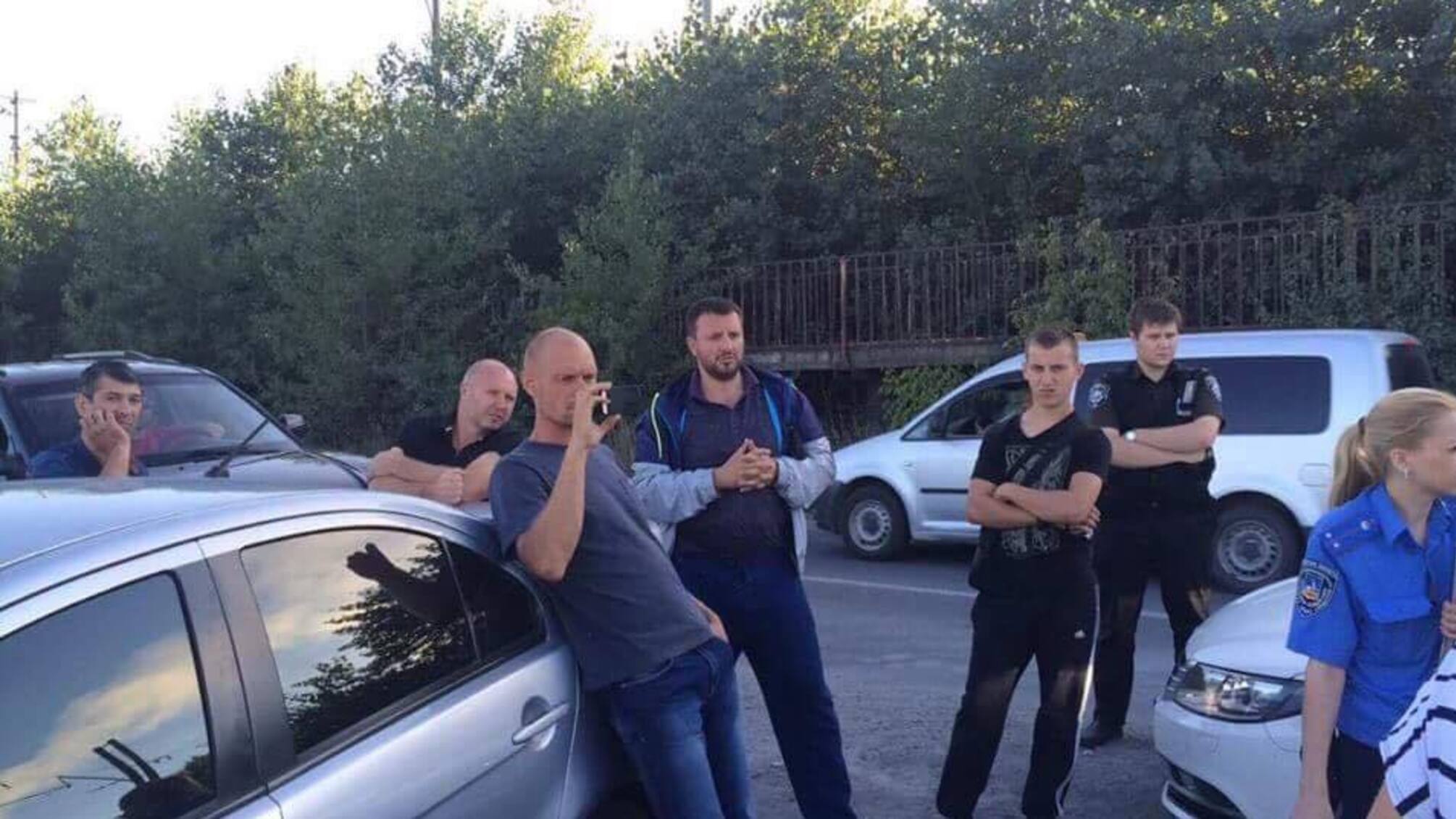 У Трипіллі точаться розборки через спецтехніку на незаконних точках з видобутку піску