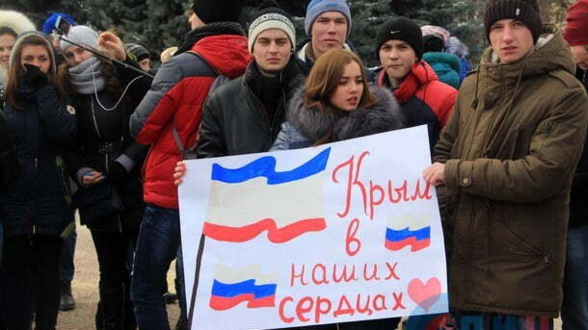 В окупованому Луганську сепаратисти влаштували флешмоб