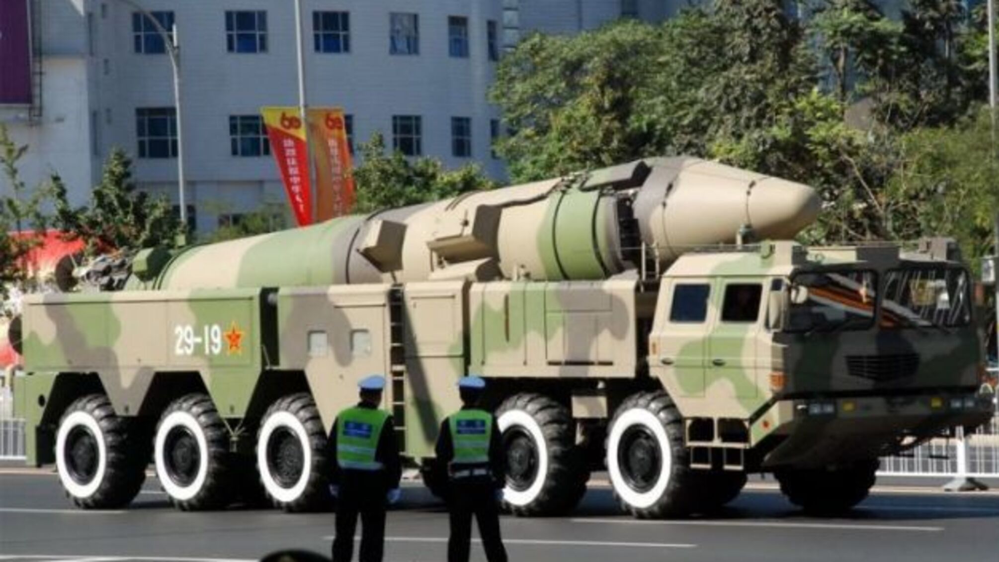 Біля кордону з Росією Китай розташував міжконтинентальні балістичні ракети