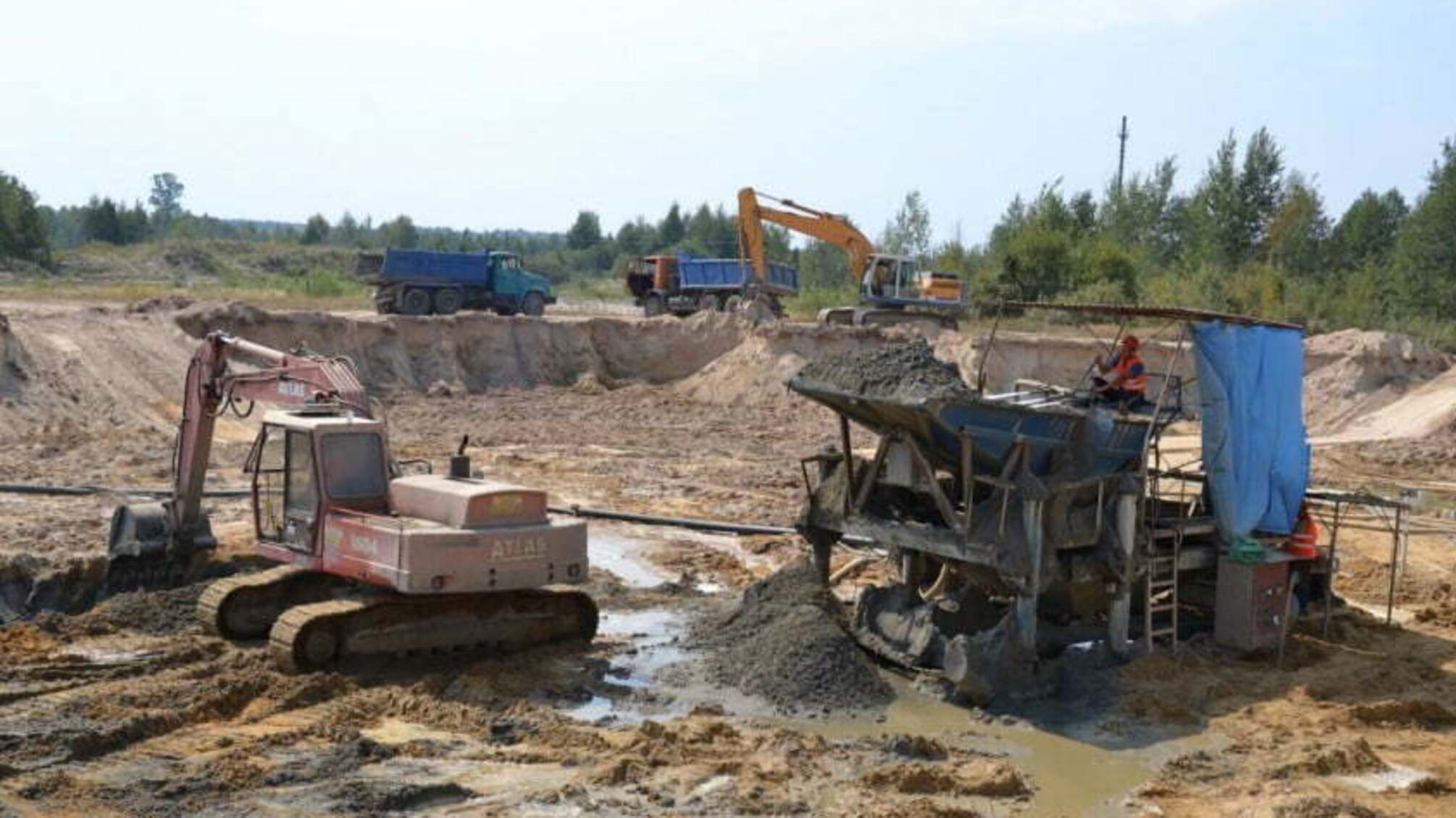 На Житомирщині судитимуть нелегальних старателів