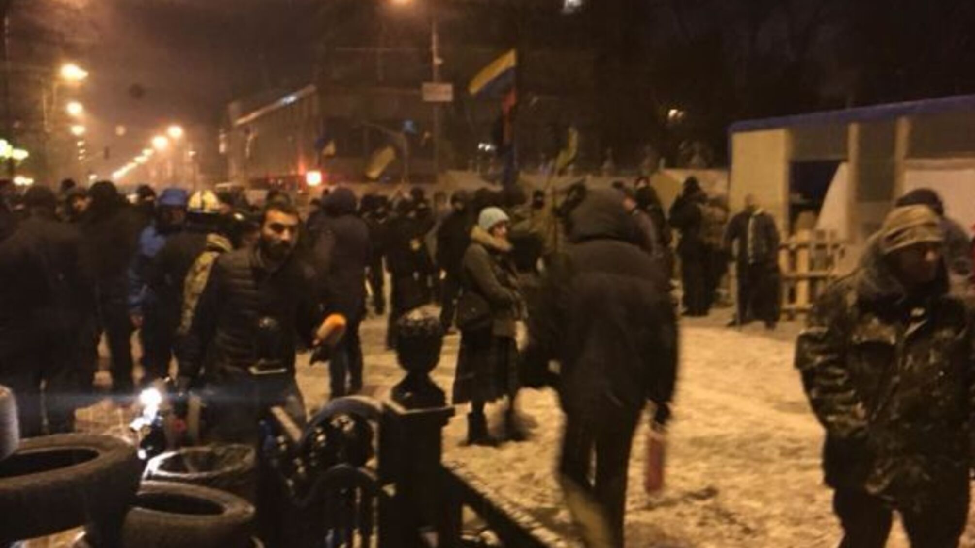 Шукали Саакашвілі: у МВС несподівано прокоментували нічний 'штурм' наметового містечка в Києві
