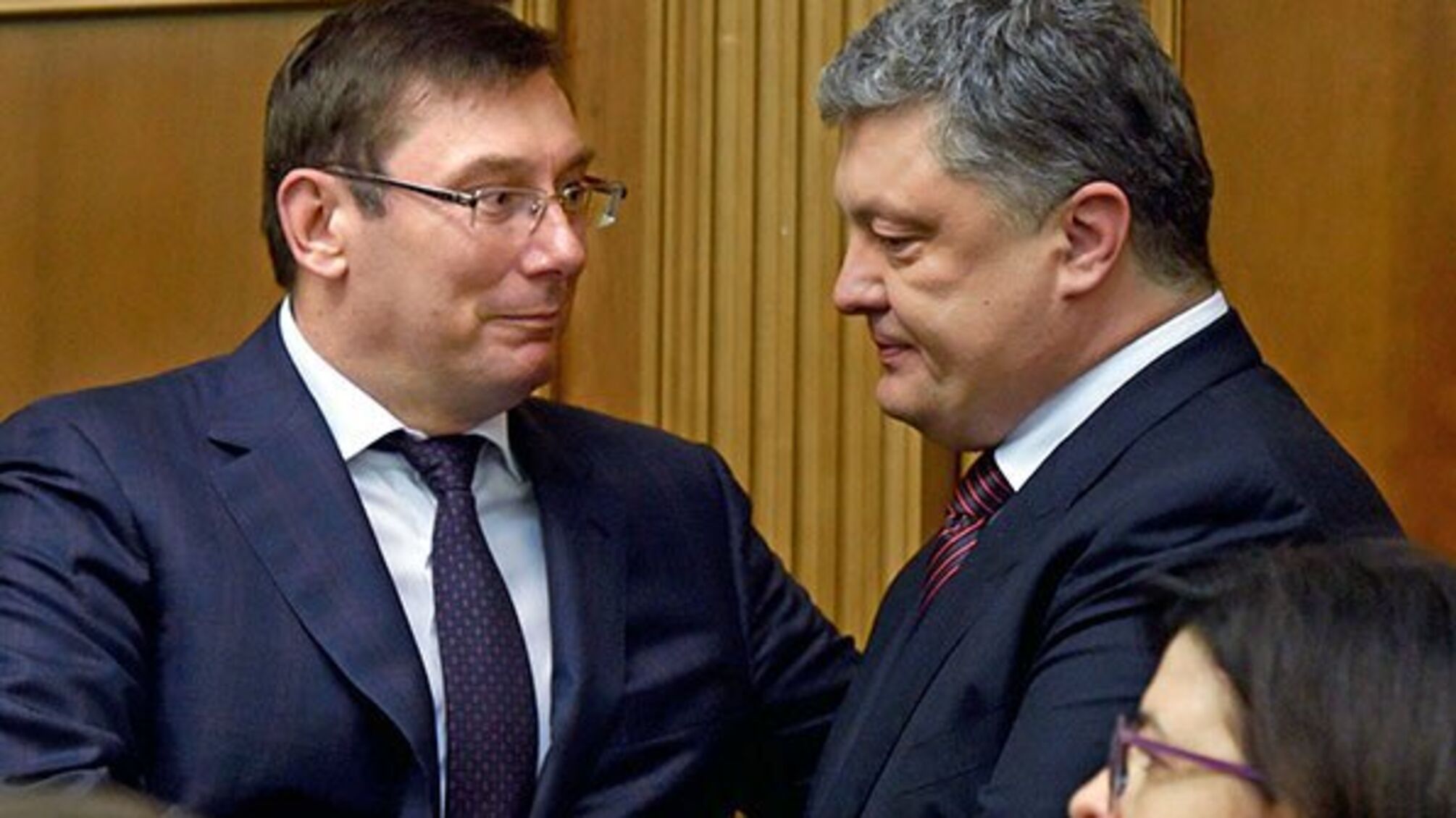 Порошенко не відпустить Луценка з посади Генпрокурора