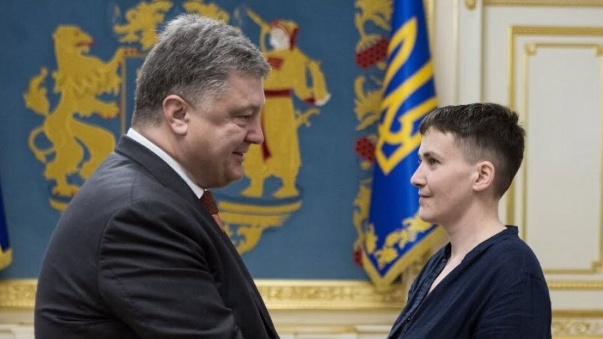 Савченко заявила, що вважає Порошенка своїм ворогом