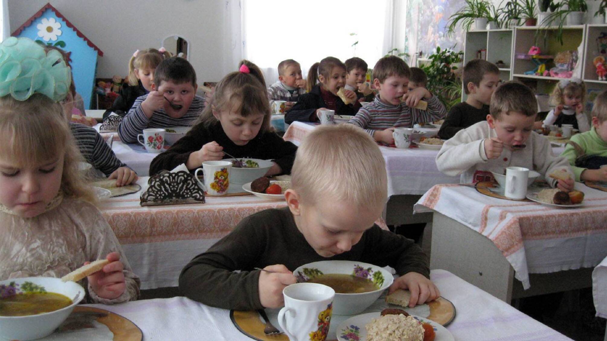 На Донеччині у шкільній їдальні сталося масове отруєння дітей