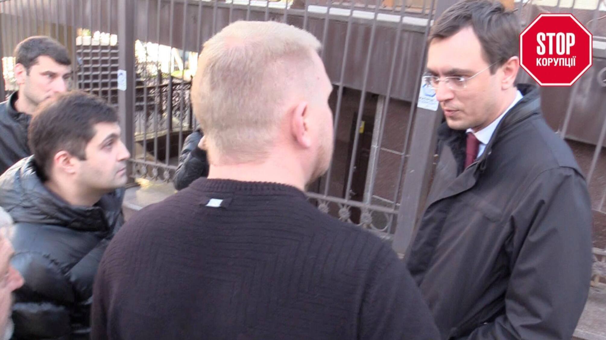 Омелян та Сакварелідзе провели 'словесний двобій' стосовно корупційних дій Миколи Мартиненка