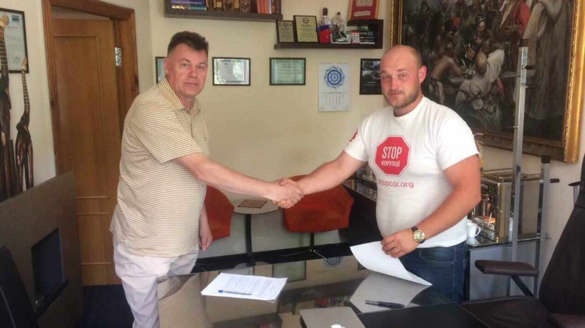 'СтопКор' підписав меморандум з організацією-однодумцем для спільної боротьби з піщаними нелегалами