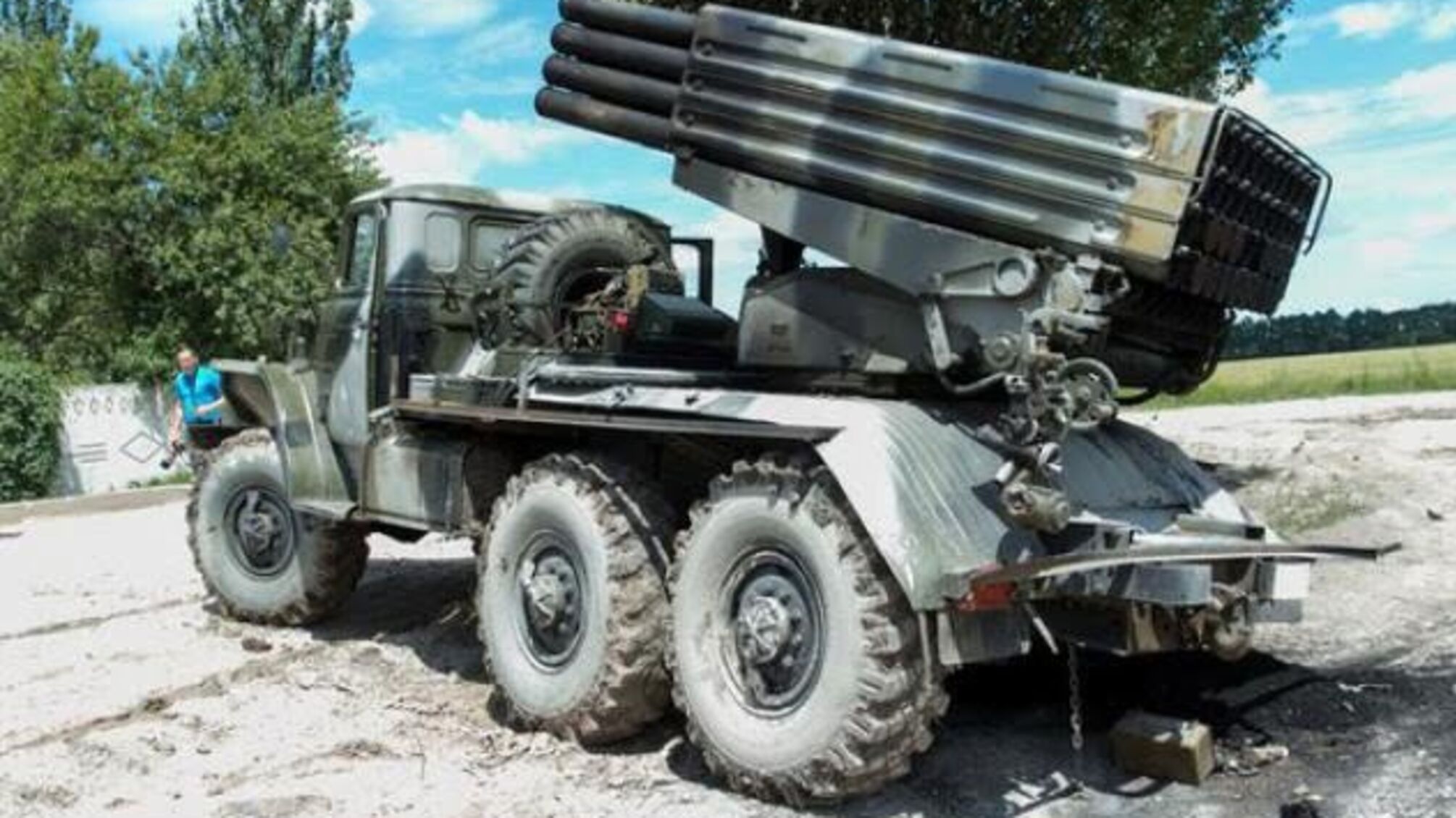 Бойовики провели нищівні обстріли з 'Градів' та зенітних установок
