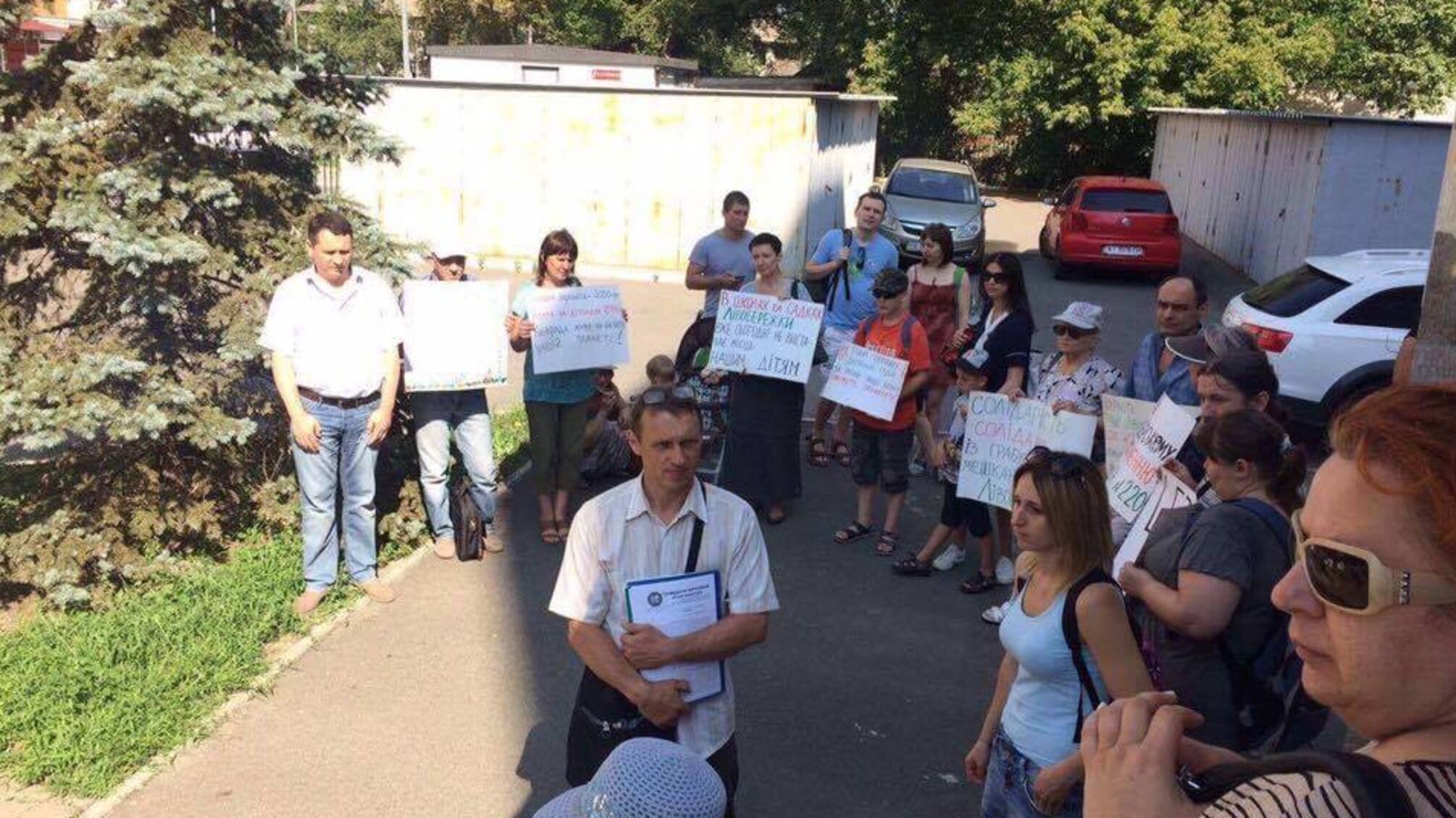 'СтопКор' навідався до прокуратури Дніпровського району Києва через рейдерське захоплення дитсадка на київській Русанівці