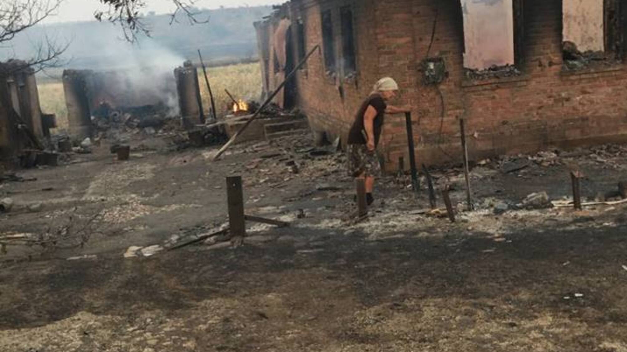 На карті України не стало одного села: вогонь дотла знищив невеликий населений пункт Новокам'янку на Донбасі
