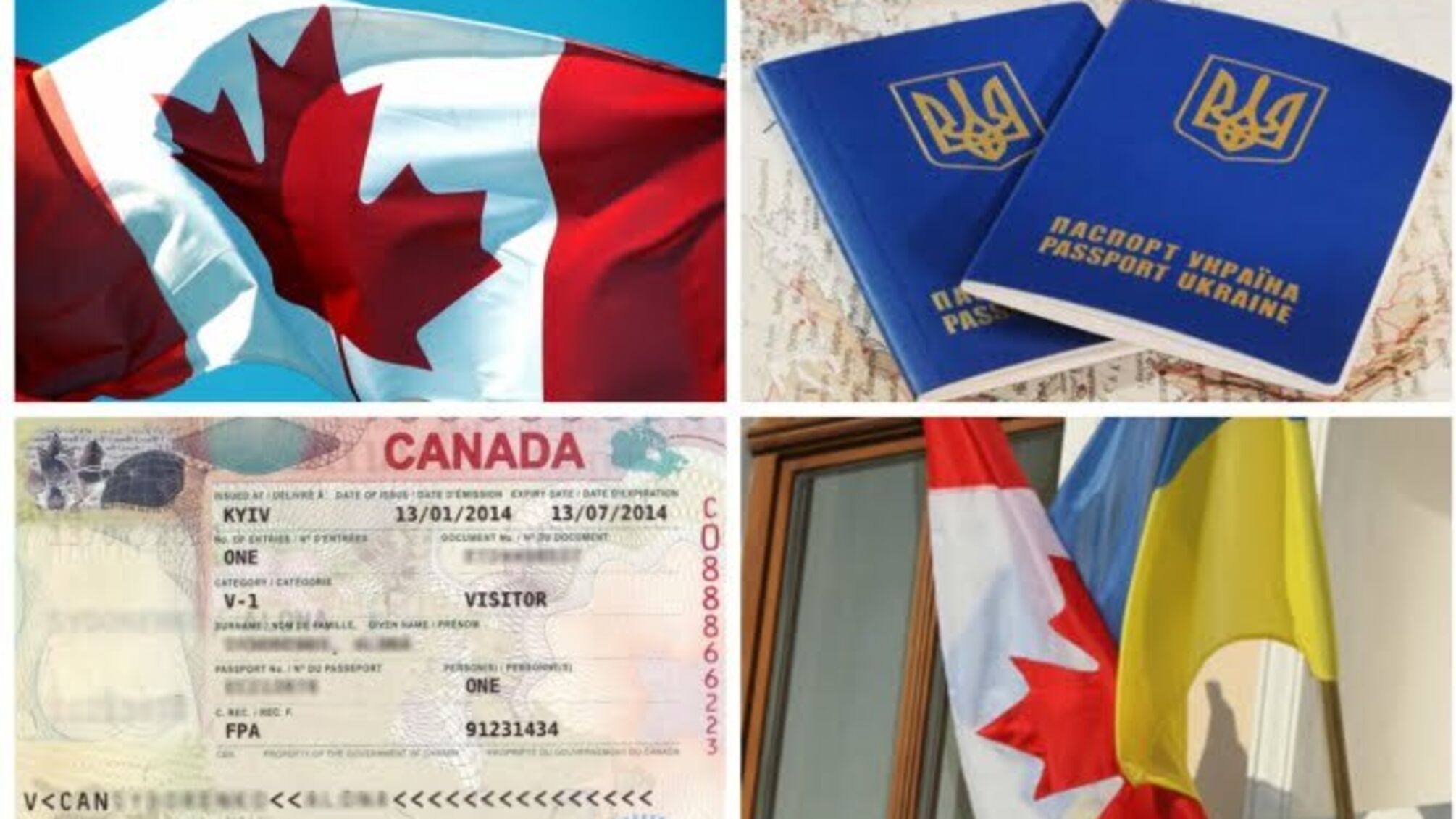 Третині українців, які подали запит на канадські візи, їх не відкрили