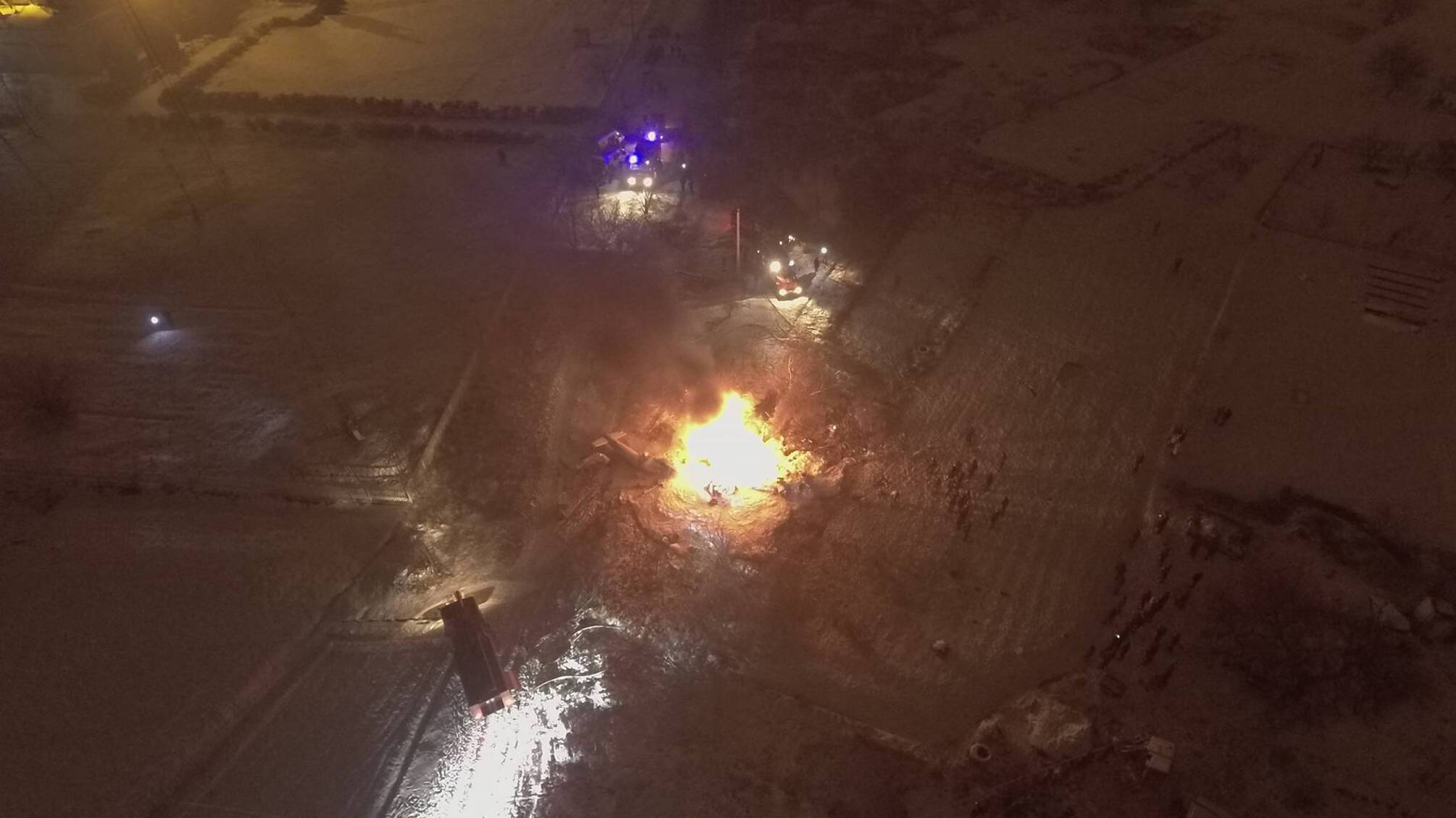 Аварія вертольота в Полтавській області: випадковий очевидець трагедії зняв відео події – кадри