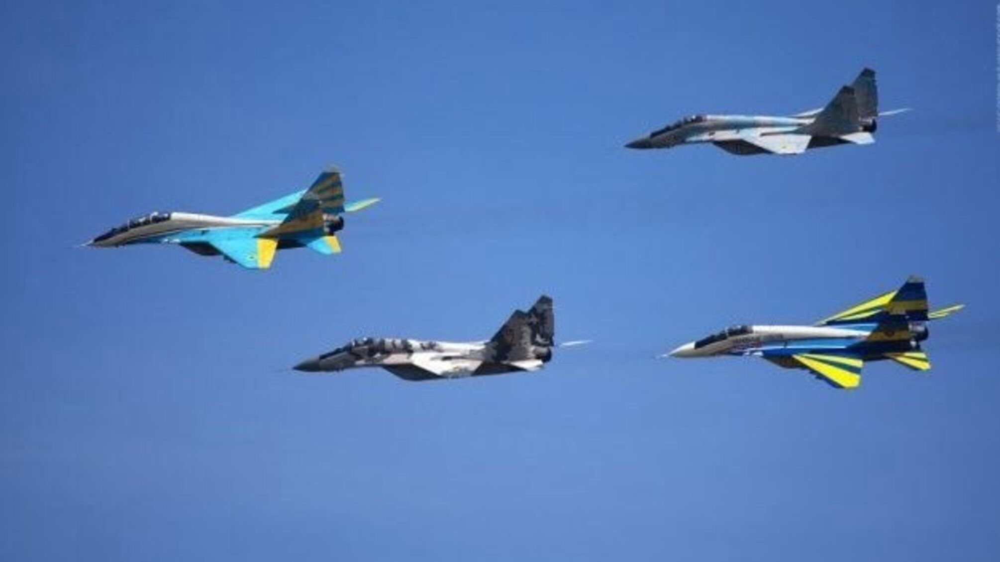 Під час навчань 'Чисте небо' українські винищувачі перемогли американські (ВІДЕО)