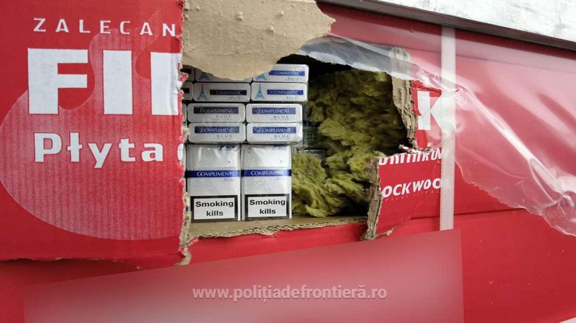 Румунська поліція заарештувала 2 фури з контрабандними цигарками з України, які вивозили поляки