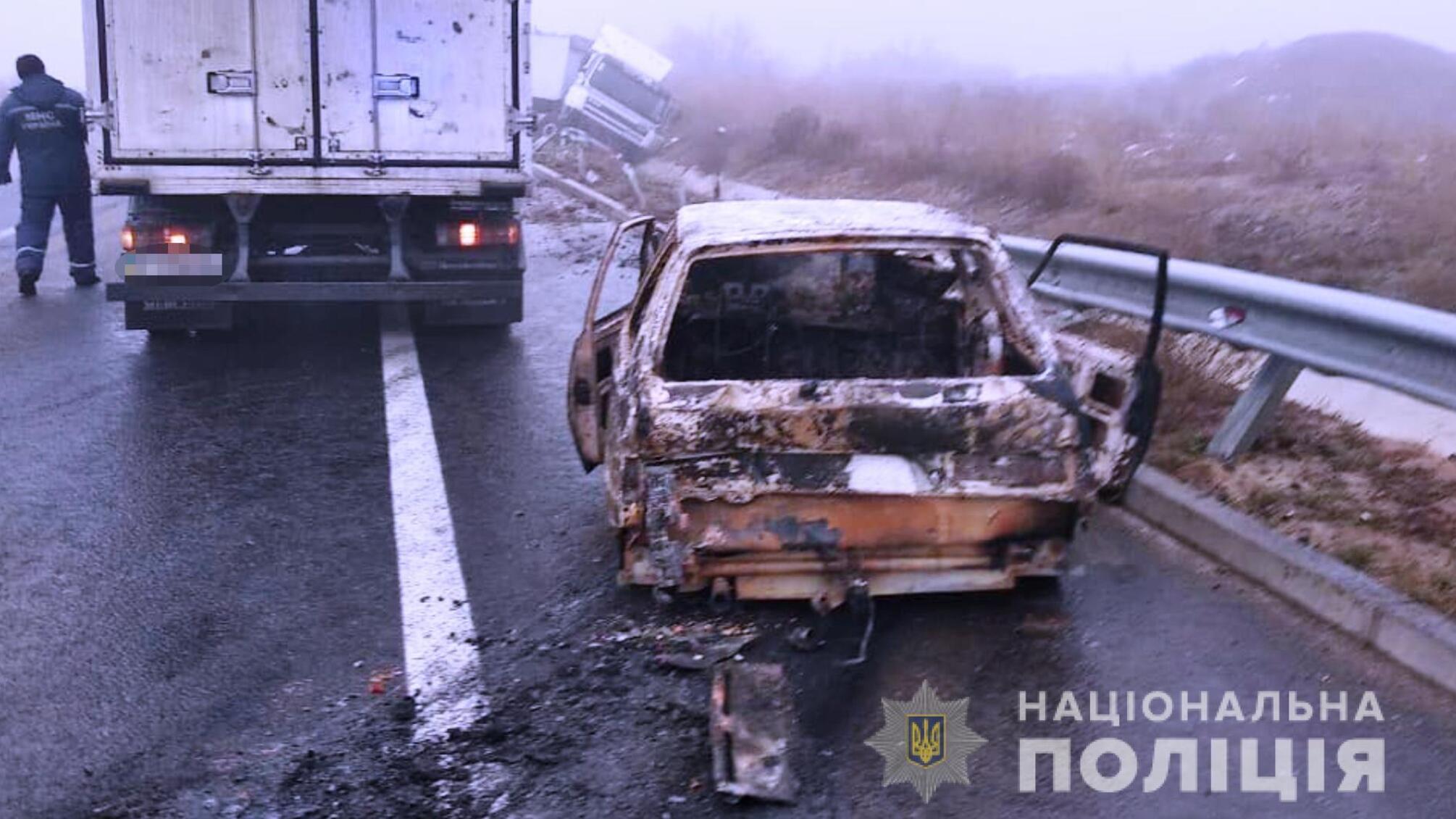 На Одещині відбулась масштабна ДТП за участі понад 10 автомобілів