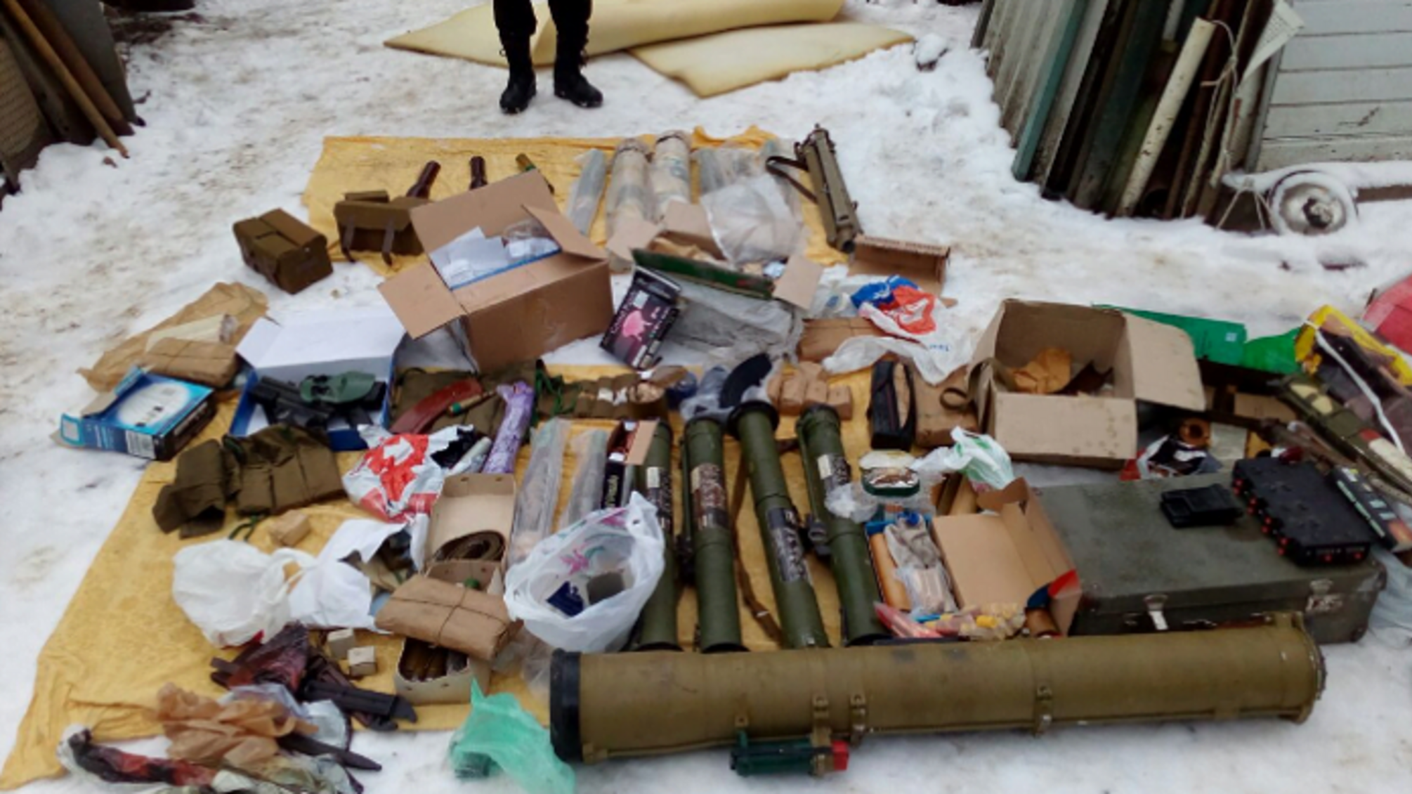 На Вінниччині військовий перетворив власне помешкання на склад боєприпасів