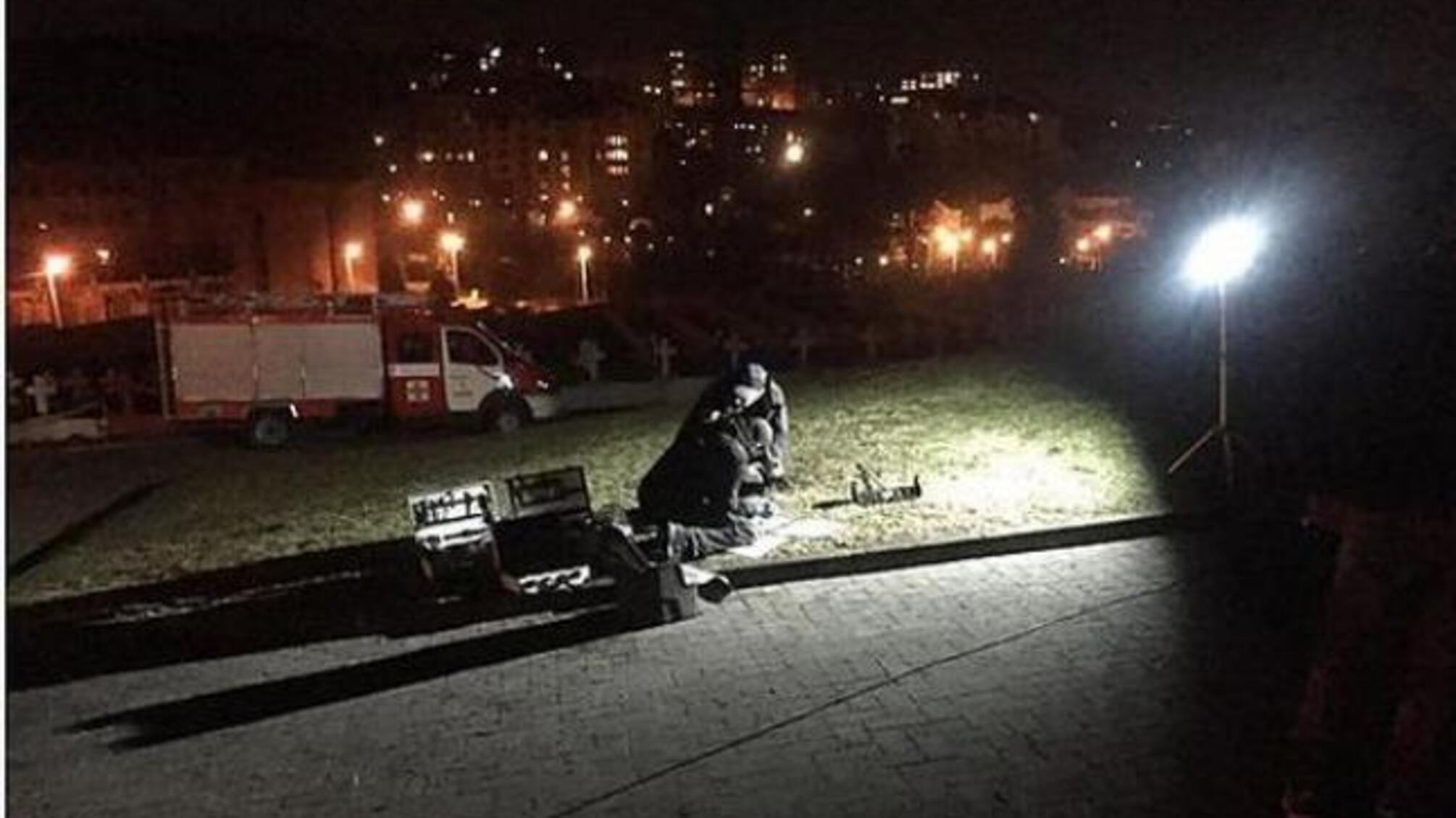 У Львові біля польського меморіалу стався вибух