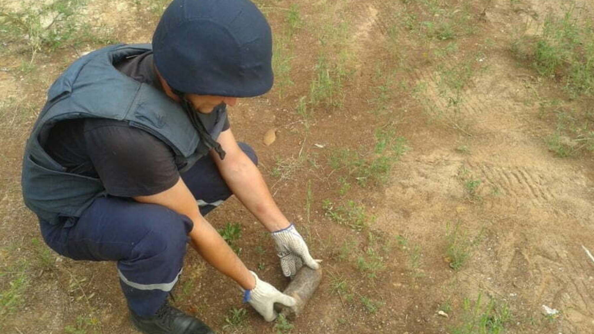 Біля школи на Харківщині знайшли артснаряд часів Другої світової