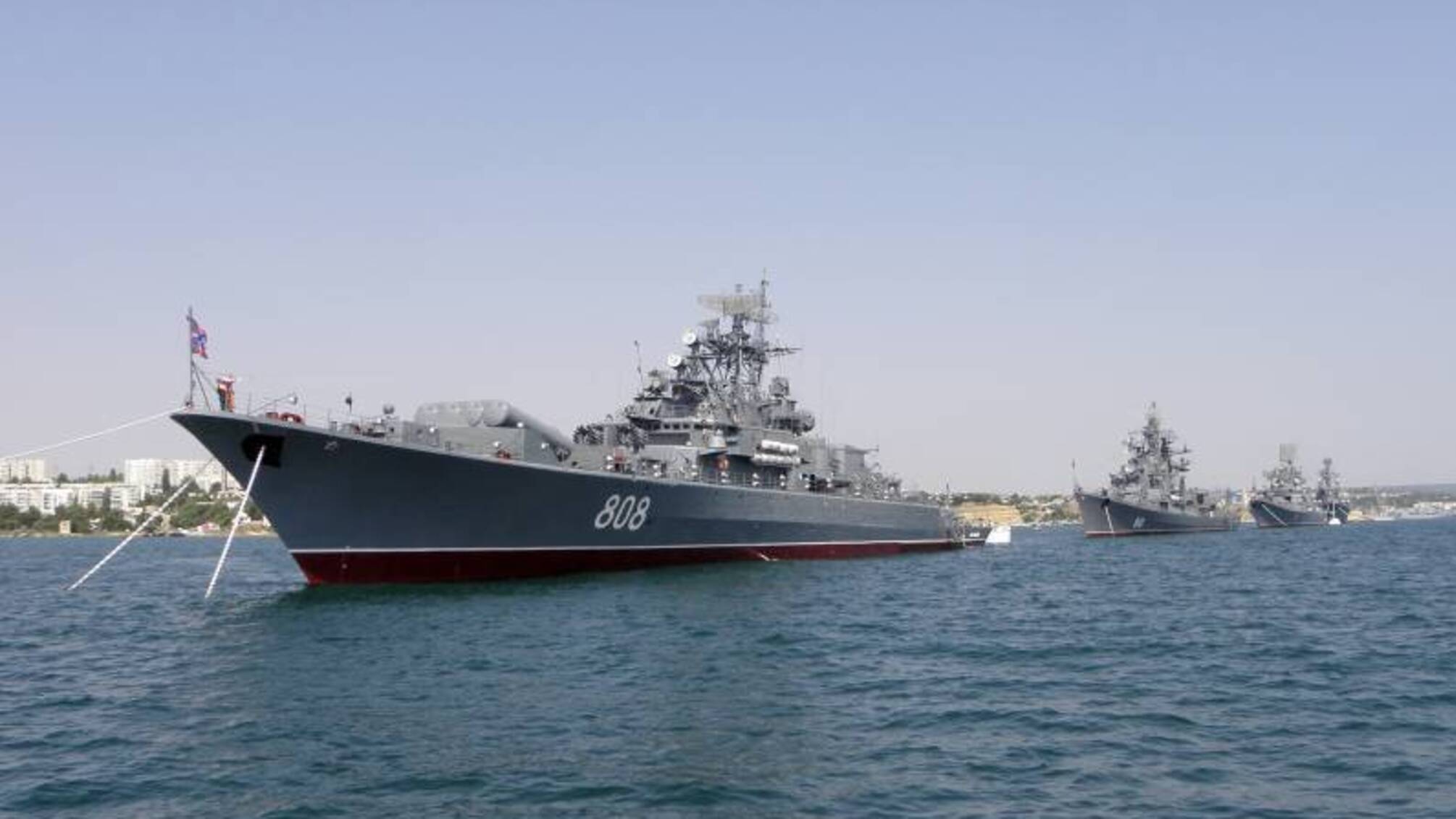 Кораблі РФ в окупованому Криму перевели у бойову готовність