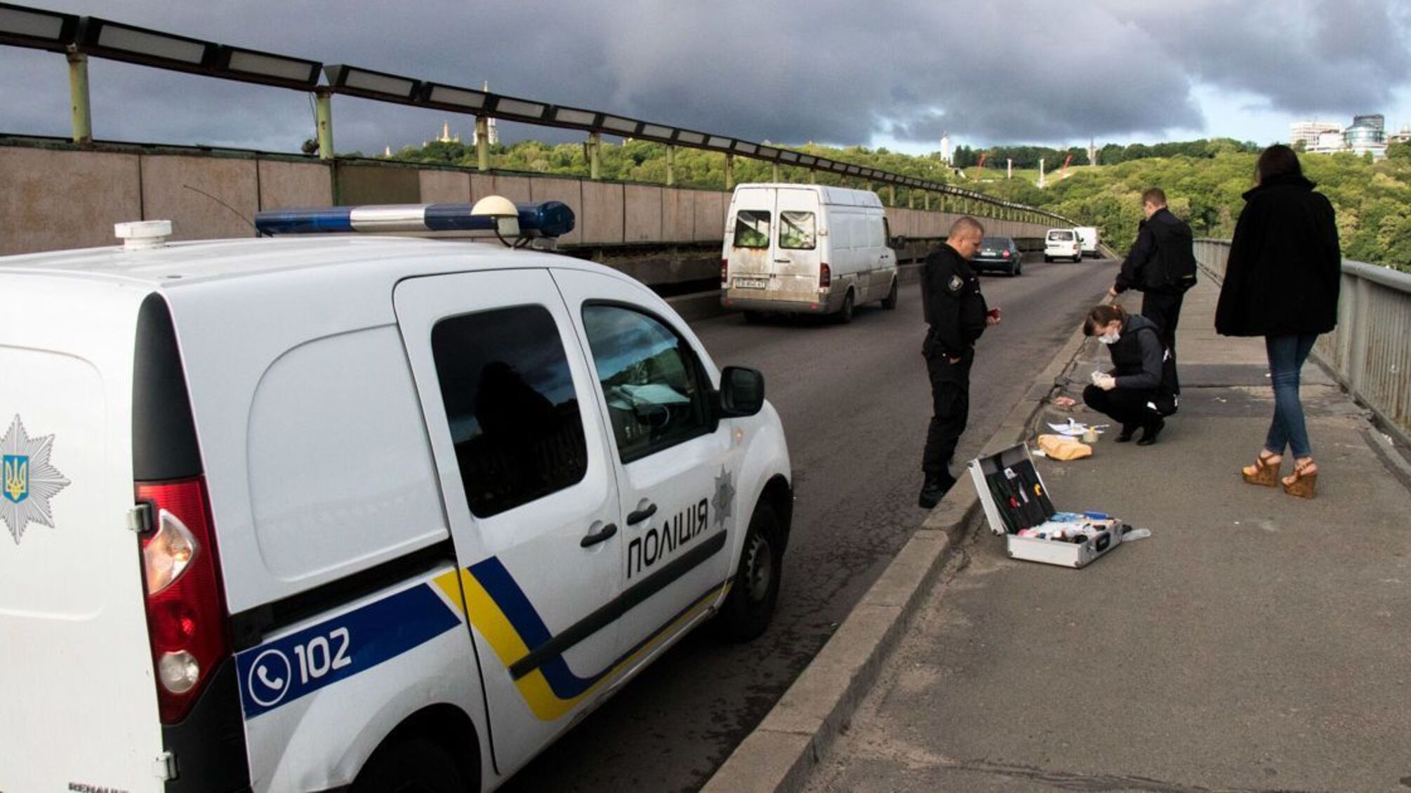 Стрілянина в столичному Гідропарку: є постраждалі