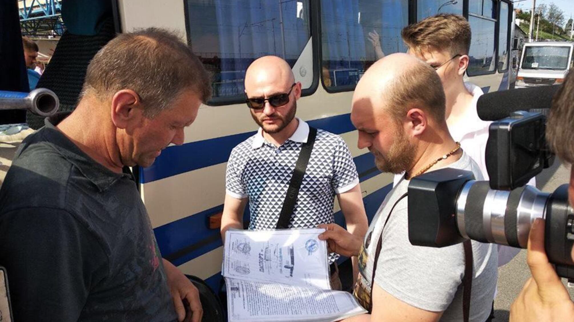 Перевізники ТОВ 'Обухів транс' масово тікали від 'СтопКору' під час рейду