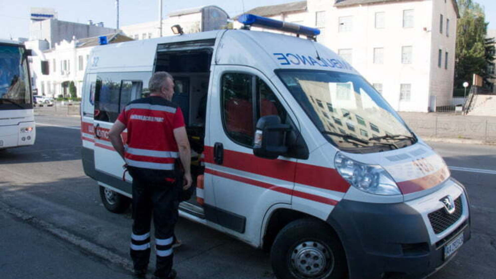 У Києві водій автобуса з дітьми помер за кермом