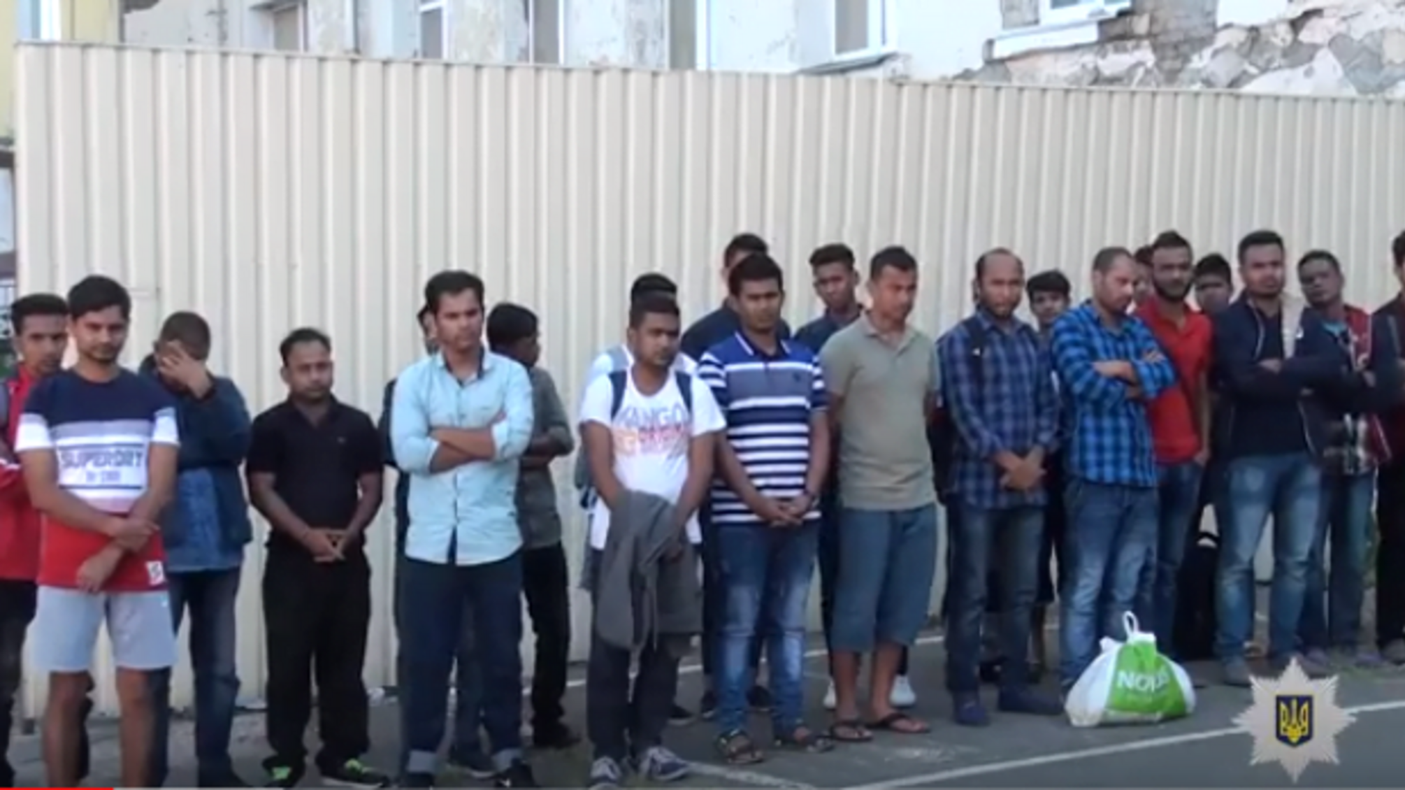 У Києві затримали натовп нелегалів з республіки Бангладеш