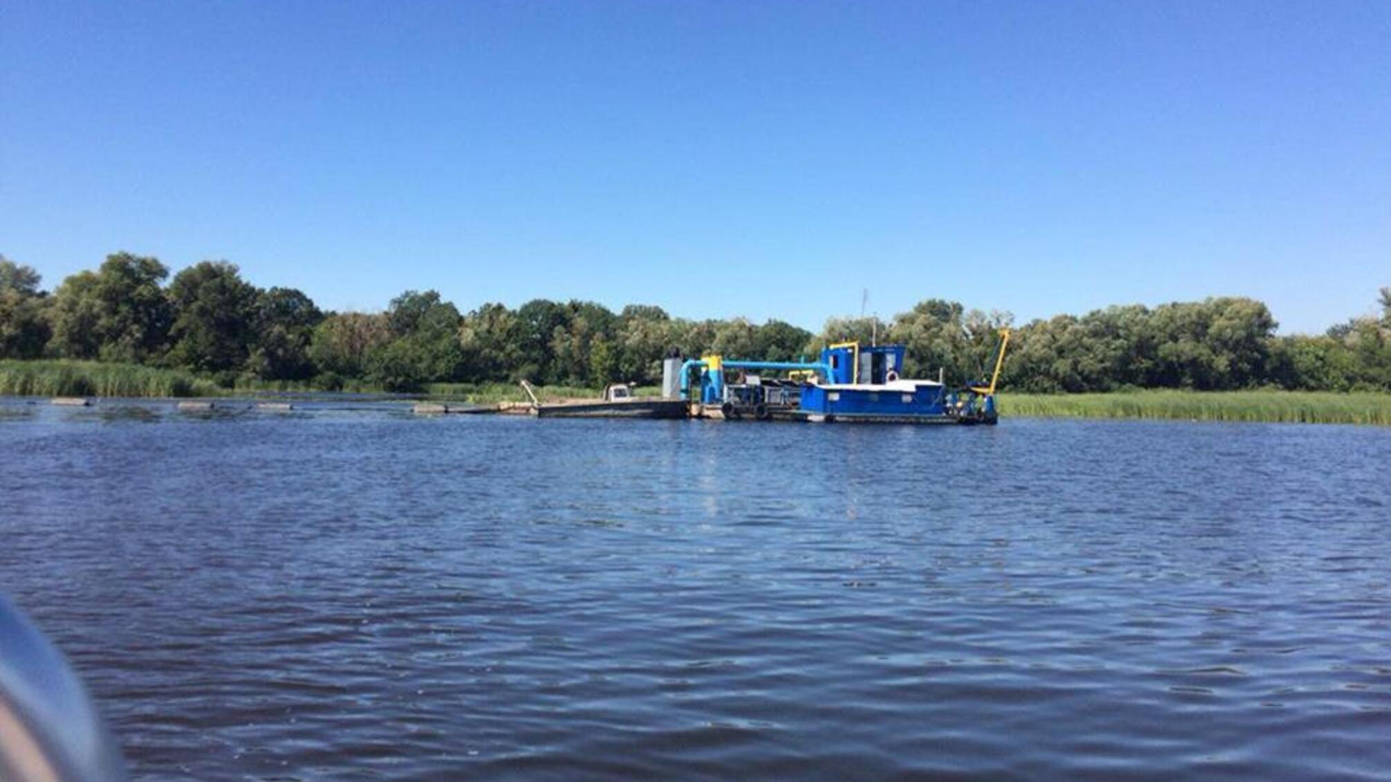 'СтопКор' пішов у рейд на піщаних нелегалів на Дніпрі