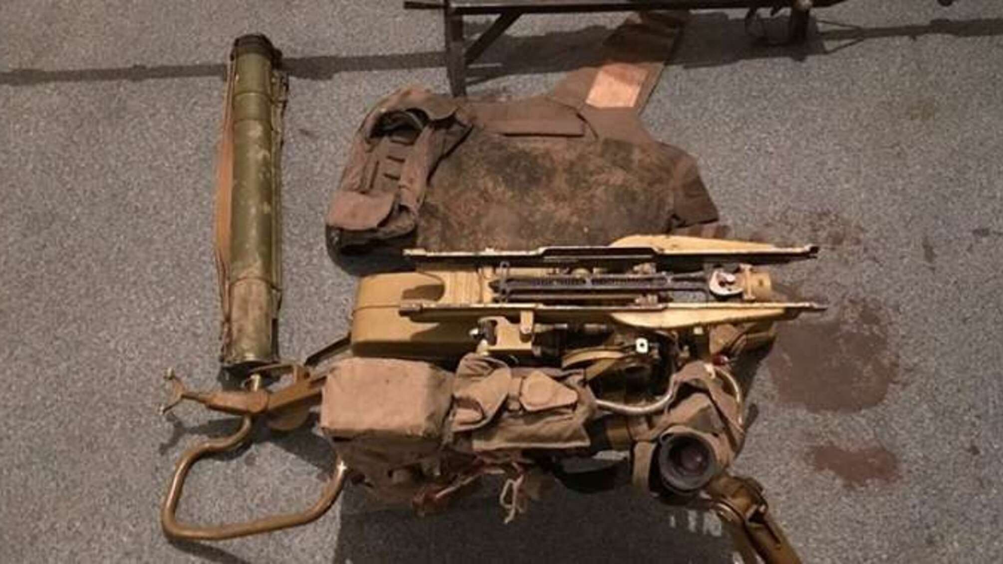 Бійці ООС захопили озброєння російських найманців