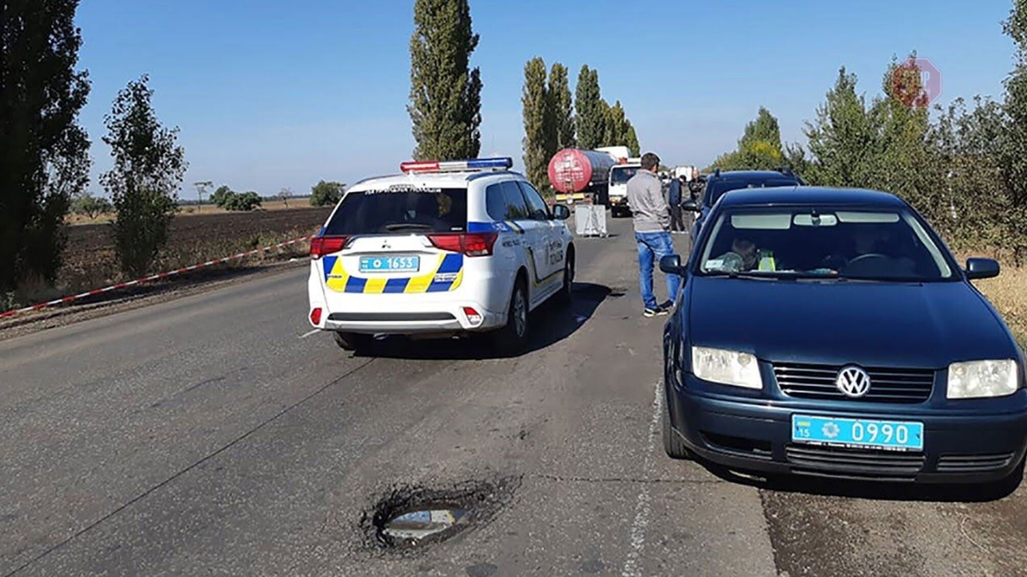 На Миколаївщині сталася ДТП: загинуло двоє поліцейських (фото)