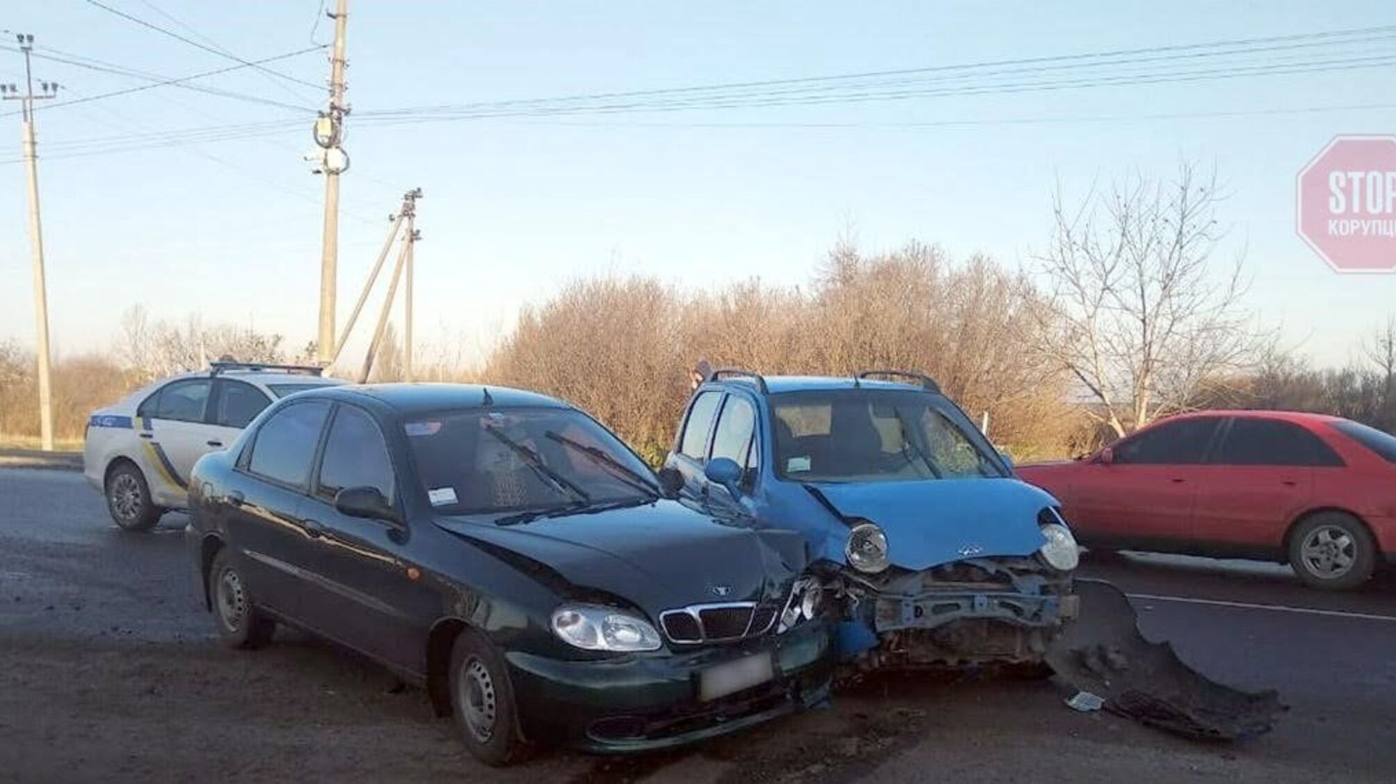 Потрійне ДТП на Хмельниччині: стан постраждалих задовільний
