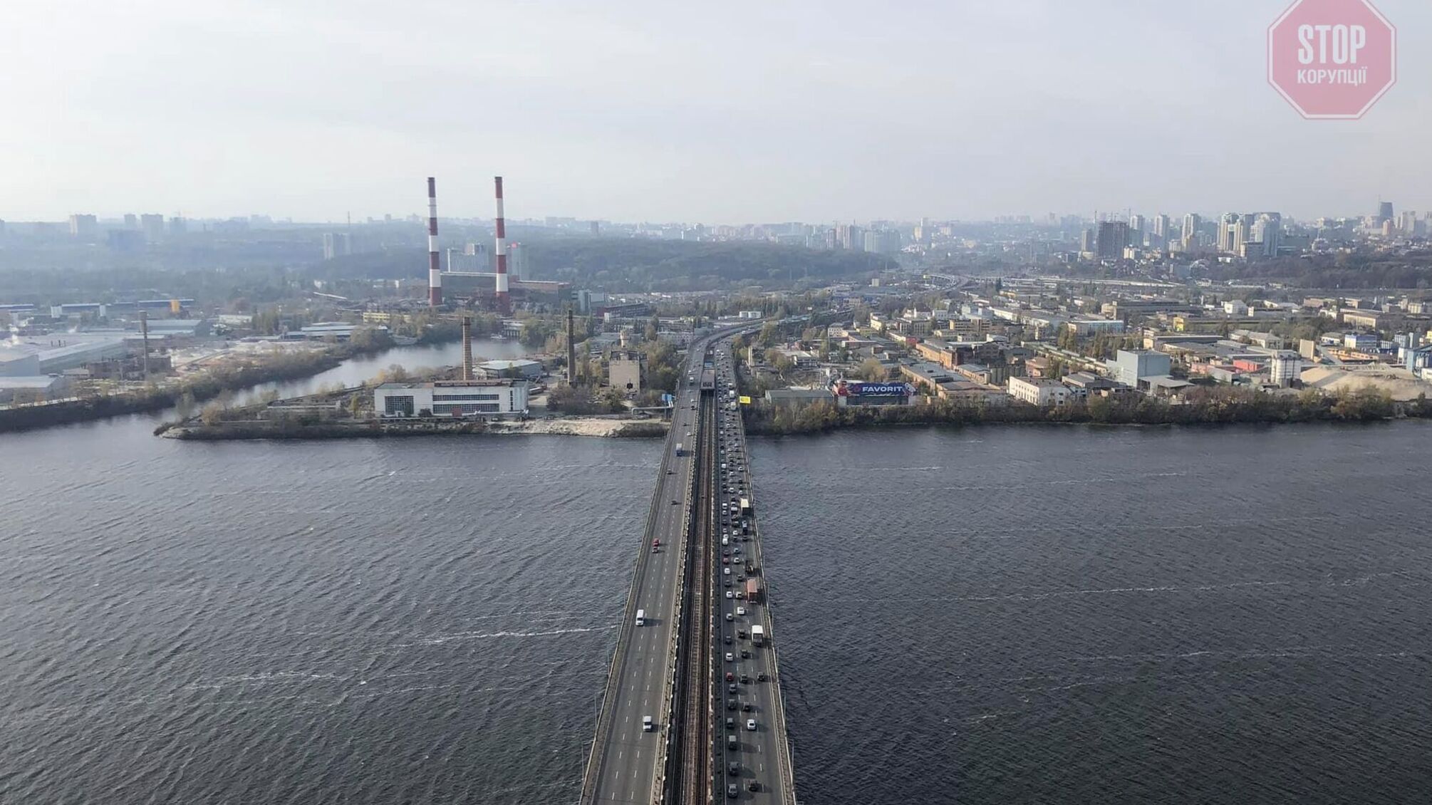 Південний міст відкрито для руху, але можливі затори – Київавтодор