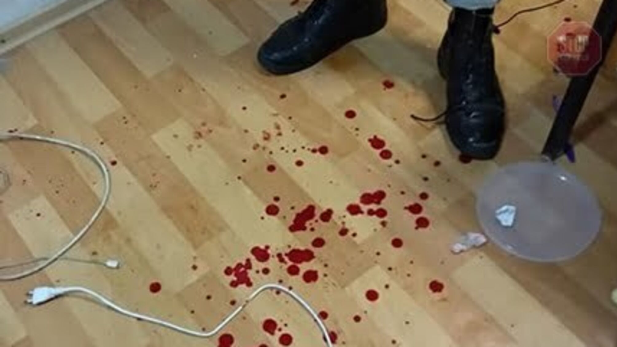 У Дніпрі невідомі в балаклавах побили активістів громадської організації (фото 18+)