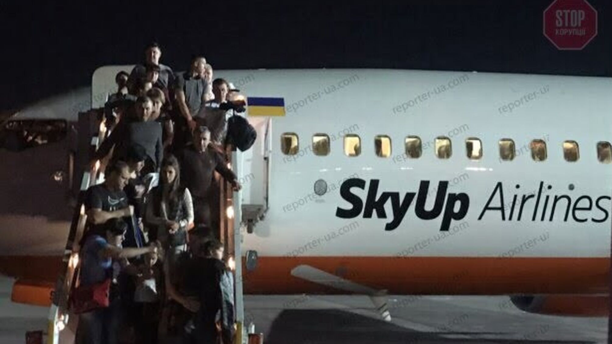 У Єгипті загорівся літак українського перевізника (фото)