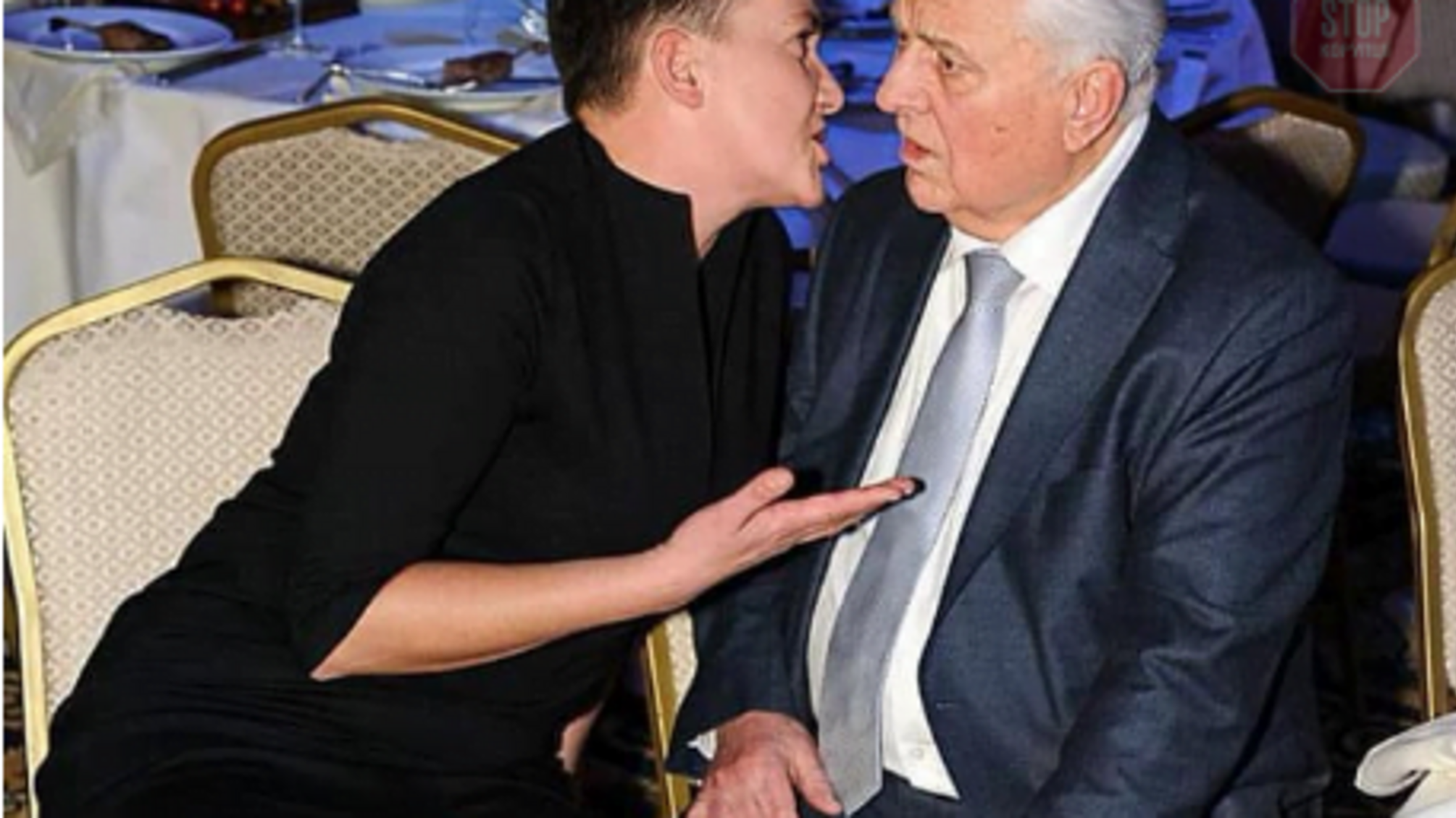 Надія Савченко здивувала всіх своїм вбранням на дні народження Гордона (фото)