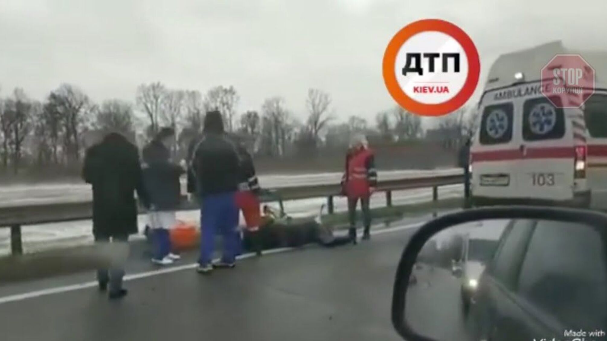 У Борисполі на смерть збито велосипедиста (фото)