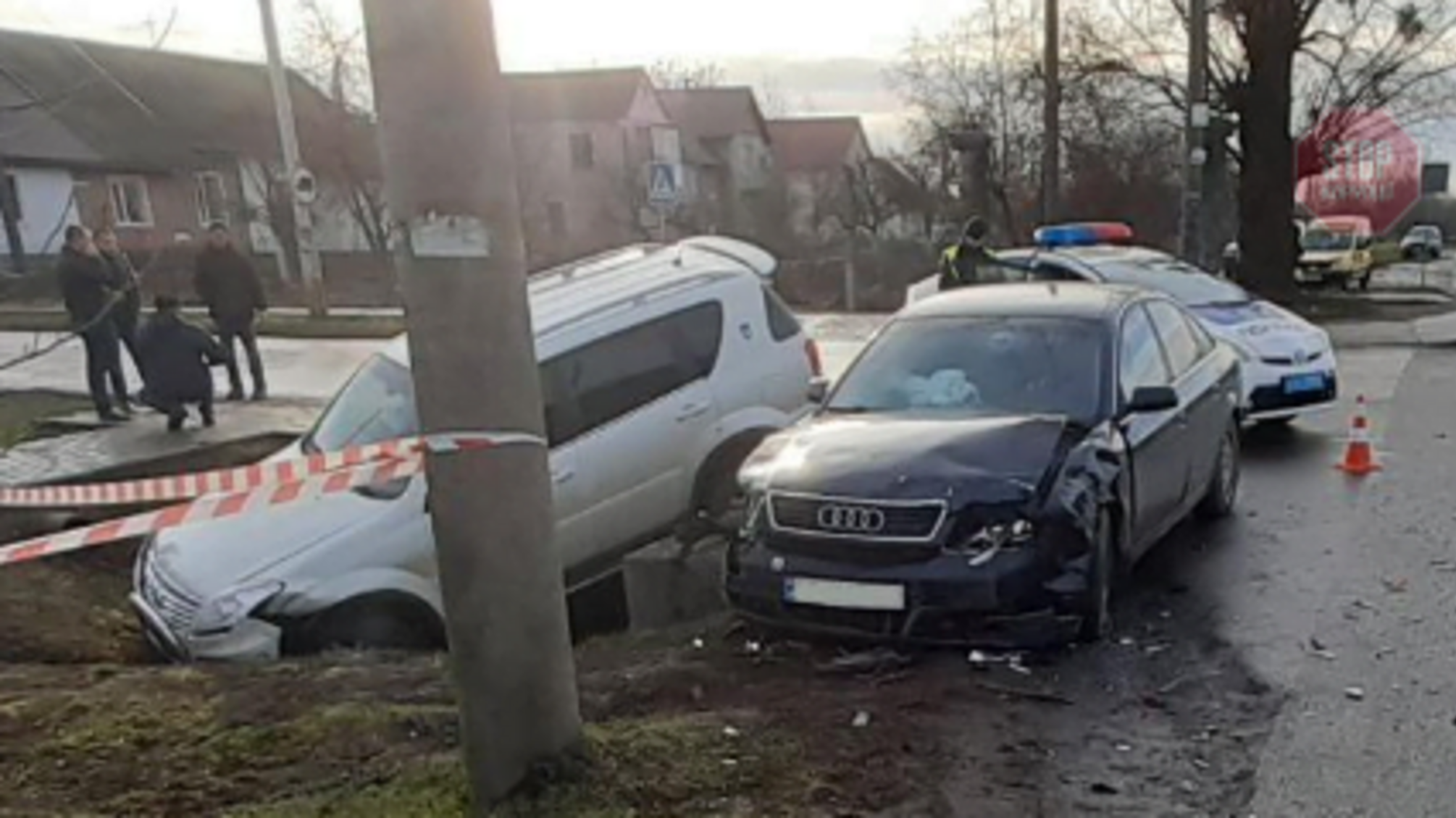 У Луцьку потрійна ДТП: серед постраждалих є дитина (фото)